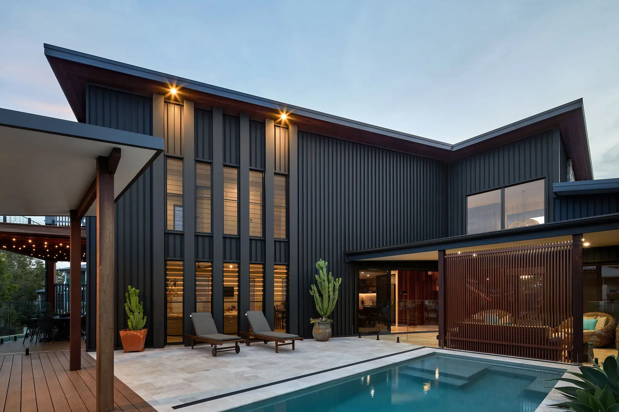 Architectural new build by ALYK Building at Cabarita Beach