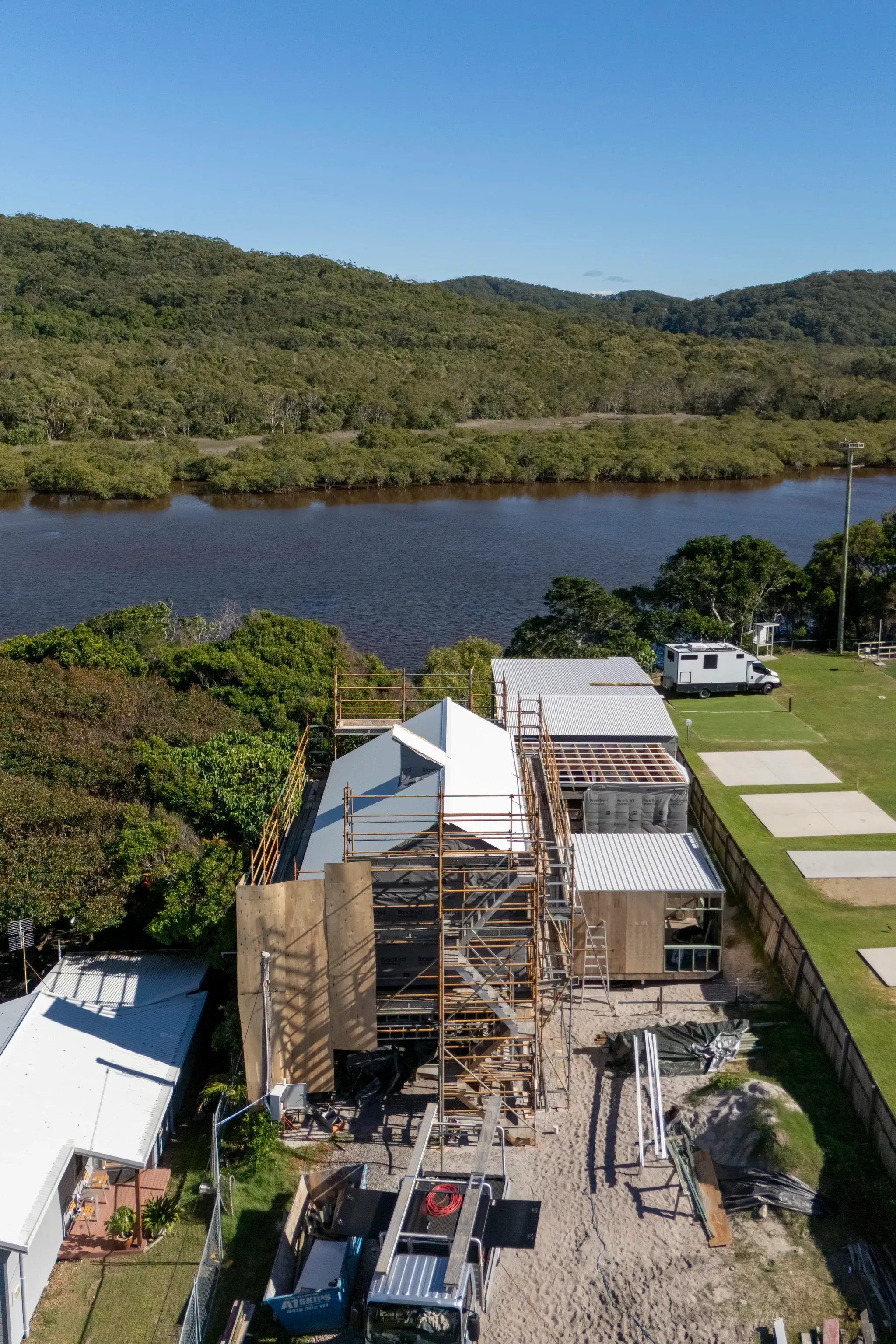 Hastings Point new build exterior