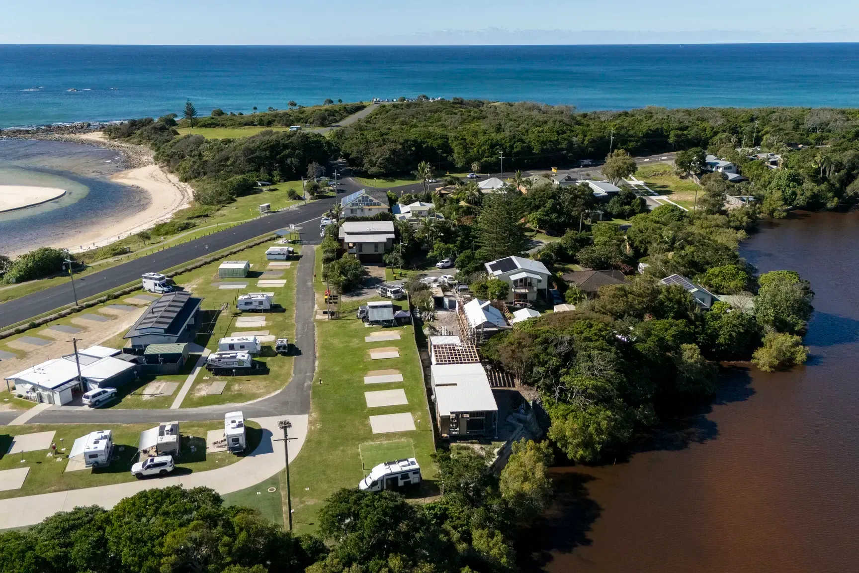 Hastings Point new build aerial